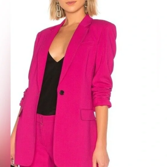 A.L.C. Vernay Blazer Hot Pink Size 0